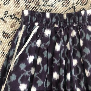 Toast cotton maxi printed skirt
